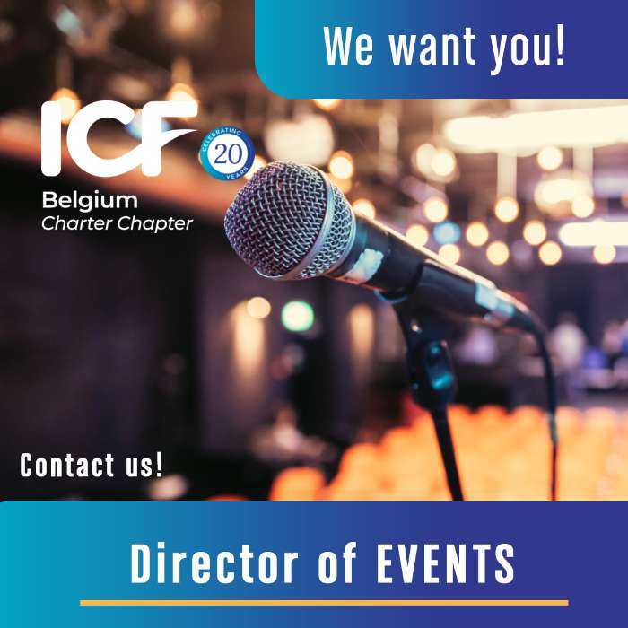 ICF CHAPTER BE RECRUTE! DIRECTEUR DES EVENTS
