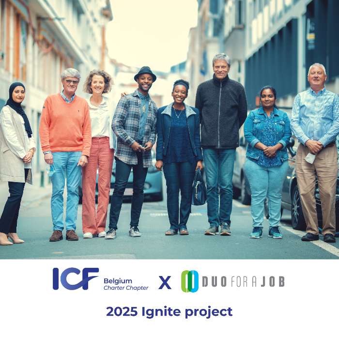 ICF Belgium launches its first pro bono project with Duo for a Job